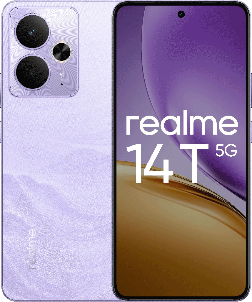 Смартфон realme 14T 8/128 ГБ Фиолетовый