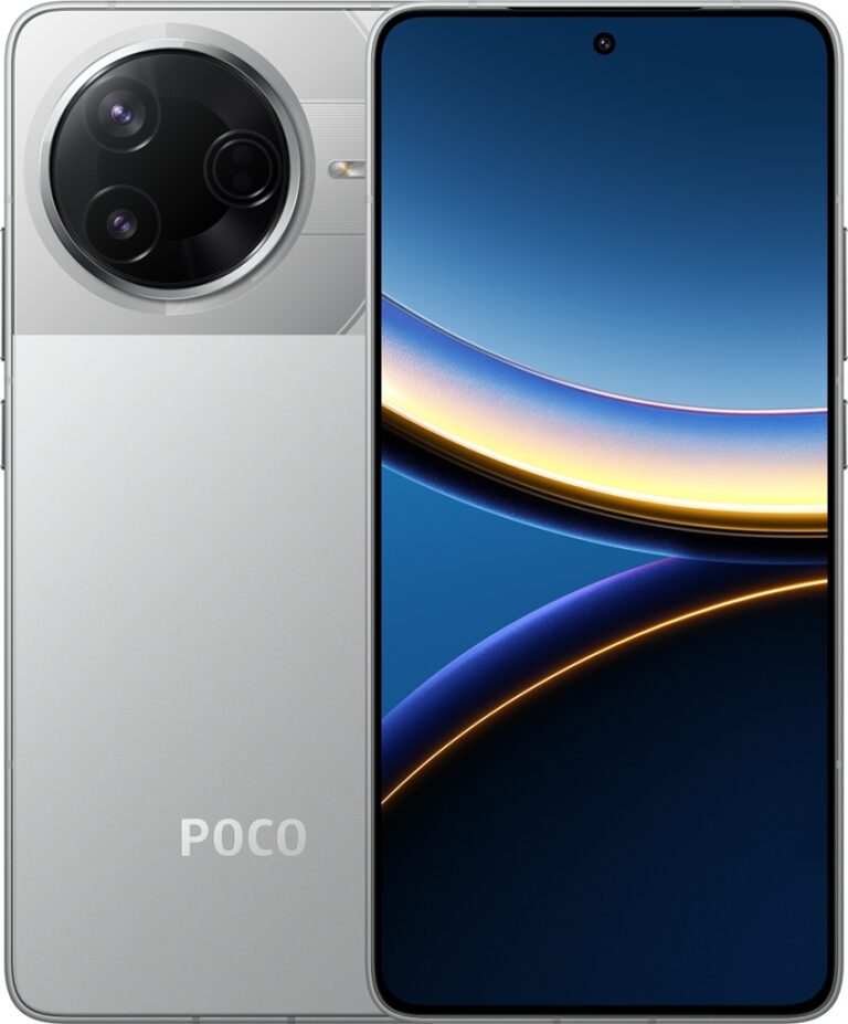 Смартфон POCO F7 Pro 5G 12/256 ГБ Серебристый