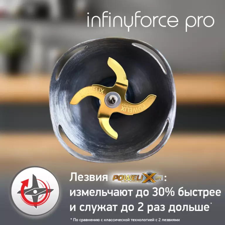 Погружной блендер InfinyForce Pro
