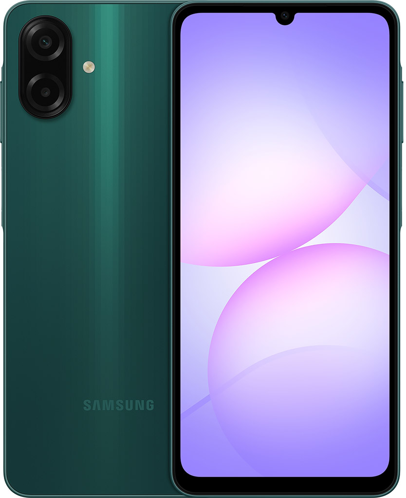 Смартфон Samsung Galaxy A07 4/128 ГБ Зелёный