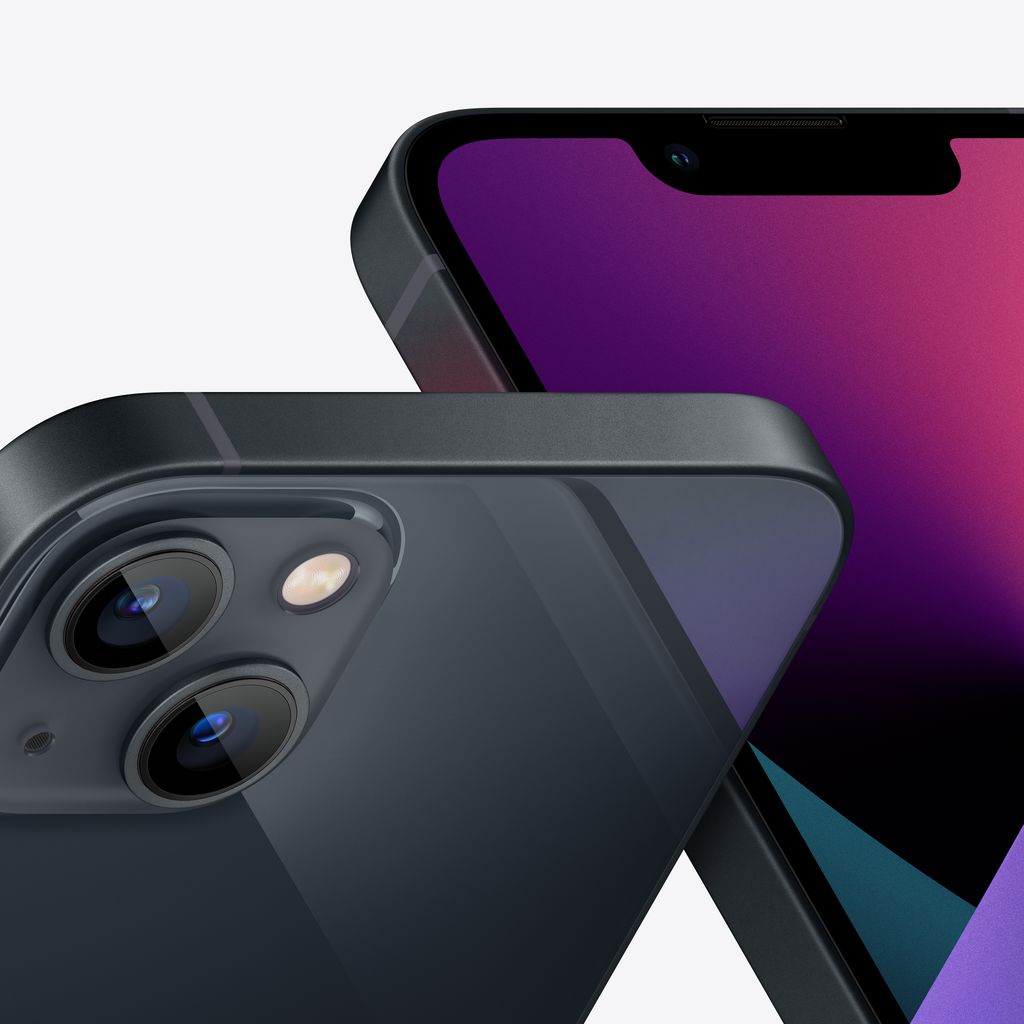 Смартфон Apple iPhone 13 128 ГБ «Тёмная ночь» (nanoSIM+nanoSIM, без RuStore)