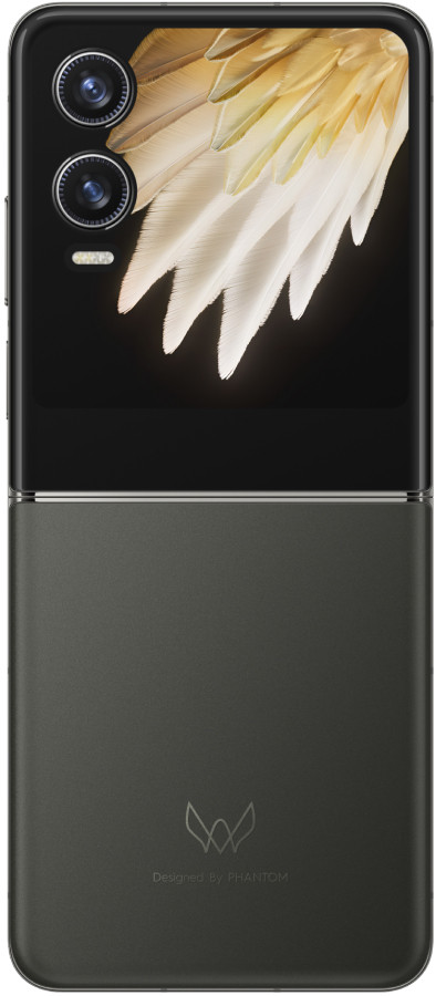 Смартфон TECNO Phantom V Flip 2 5G 8/256 ГБ Лунный серый