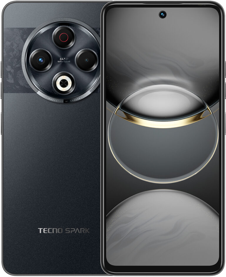 Смартфон TECNO Spark 30 8/256 ГБ Чёрный