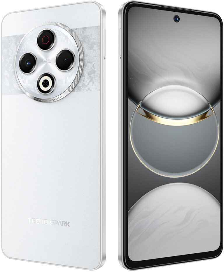 Смартфон TECNO Spark 30 8/128 ГБ Белый