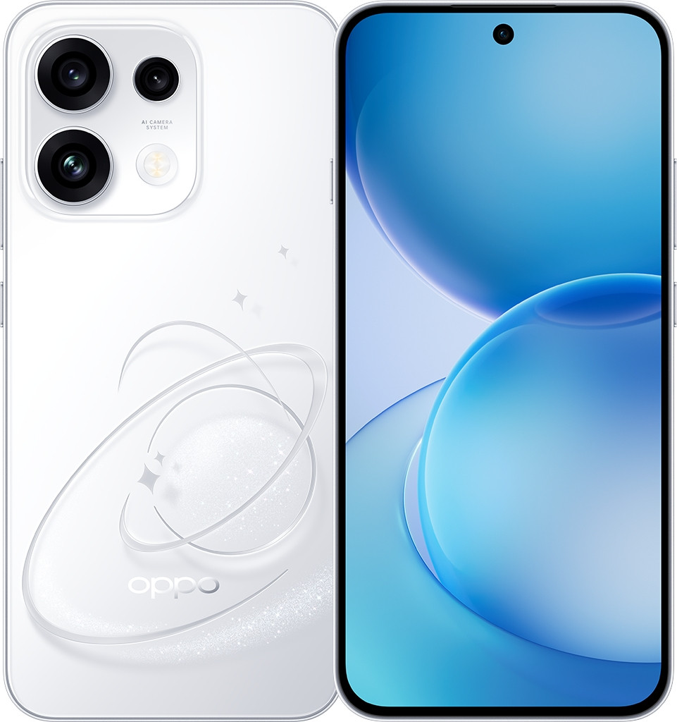 Смартфон OPPO Reno 16F 8/256 ГБ «Звёздный белый»