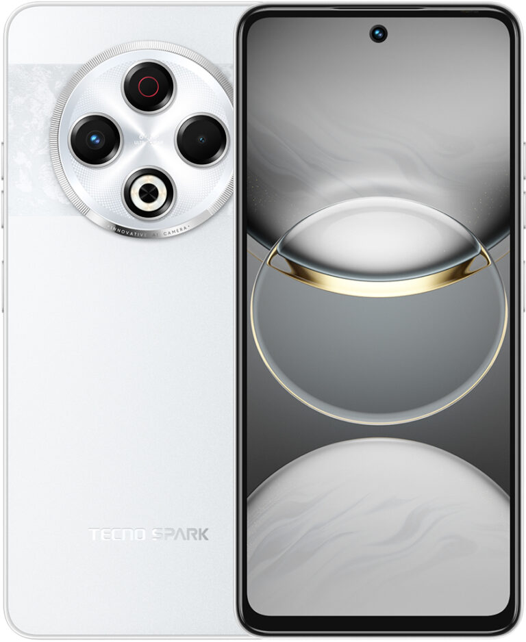 Смартфон TECNO Spark 30 8/128 ГБ Белый