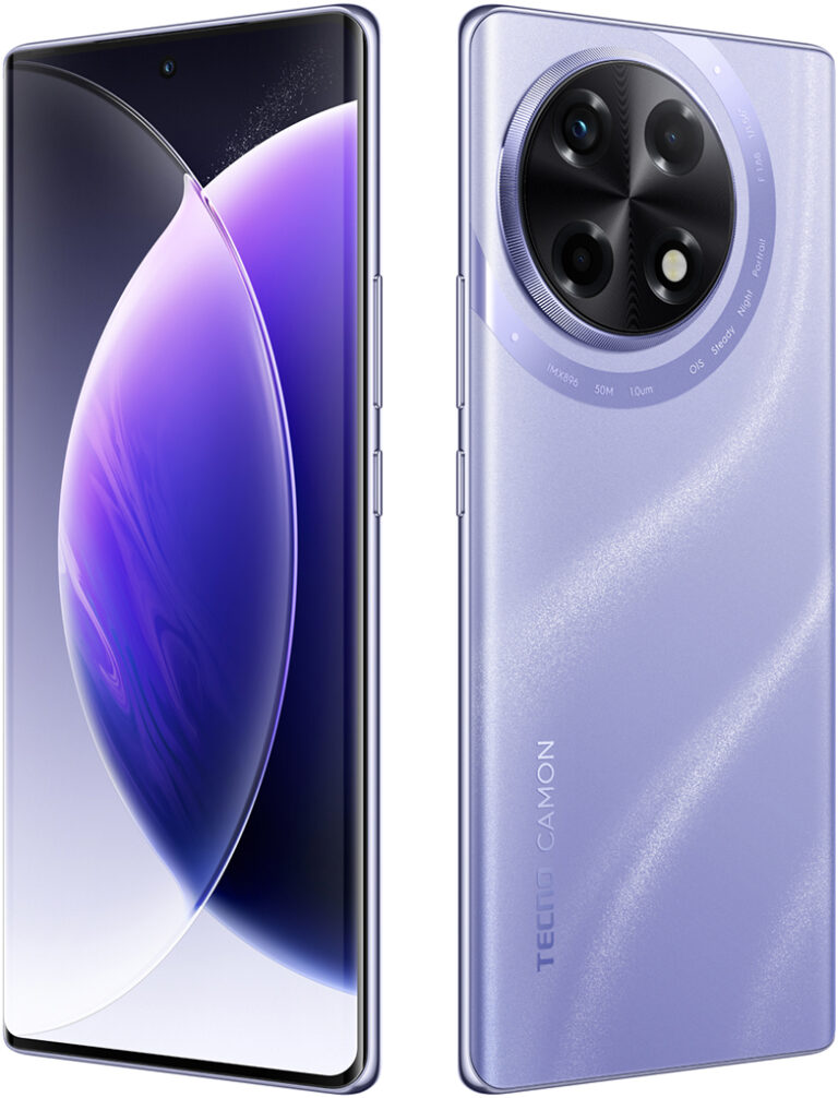 Смартфон TECNO CAMON 30S 8/256 ГБ «Фиолетовая туманность»