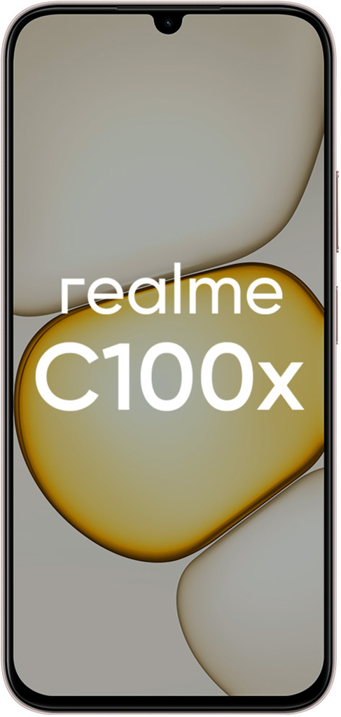 Смартфон realme C100X 4/128 ГБ Белый