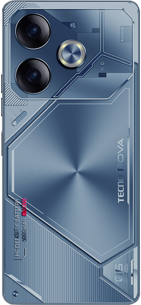 Смартфон TECNO Pova 6 12/256 ГБ «Голубая звезда»