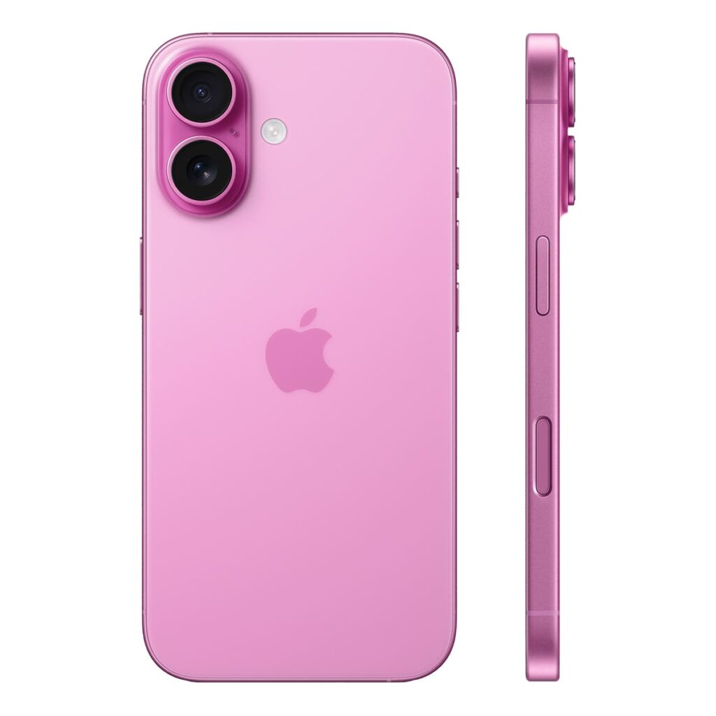 Apple iPhone 16 256 ГБ, розовый